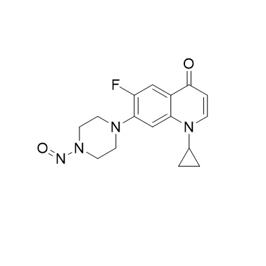 Picture of N-Nitroso Ciprofloxacin EP Impurity E