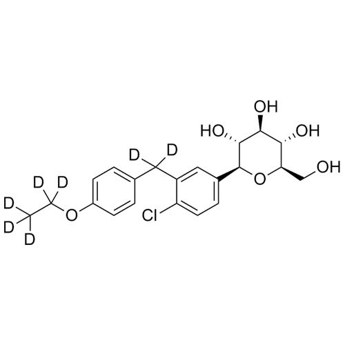 Show details for Dapagliflozin-d7 Picture of Dapagliflozin-d7