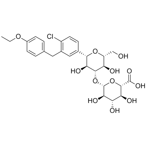 Show details for Dapagliflozin 3-O-glucuronide Picture of Dapagliflozin 3-O-glucuronide