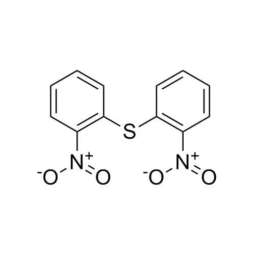 Show details for Bis(2-nitrophenyl) Sulfide Picture of Bis(2-nitrophenyl) Sulfide