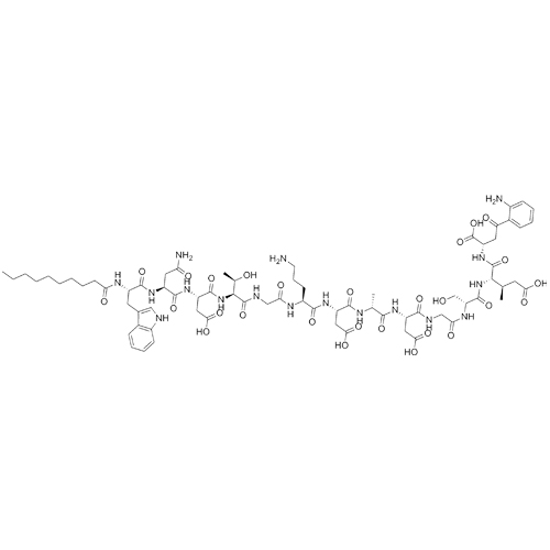 Picture of Daptomycin Impurity 18 (acetate salt)