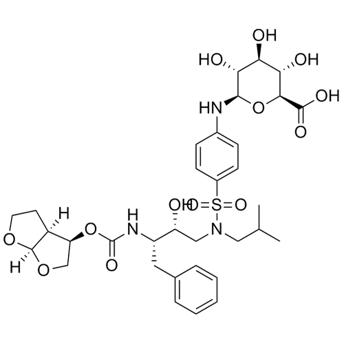 Show details for Darunavir-N-Glucuronide Picture of Darunavir-N-Glucuronide