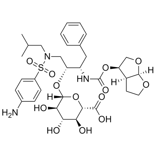 Show details for Darunavir-O-Glucuronide Picture of Darunavir-O-Glucuronide