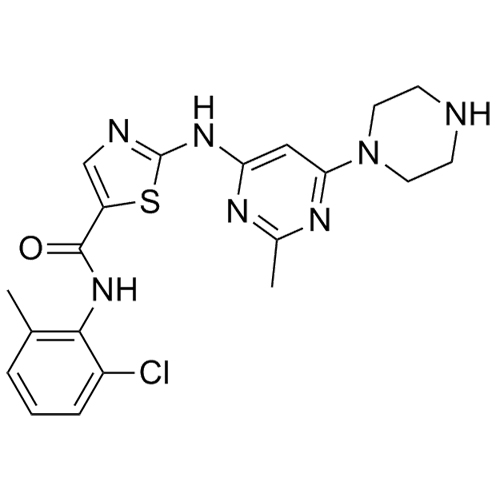 Show details for N-Deshydroxyethyl Dasatinib Picture of N-Deshydroxyethyl Dasatinib