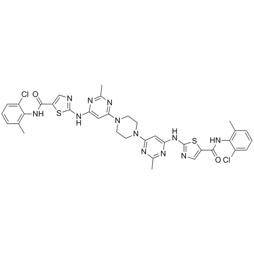 Show details for Dasatinib Dimeric Impurity Picture of Dasatinib Dimeric Impurity