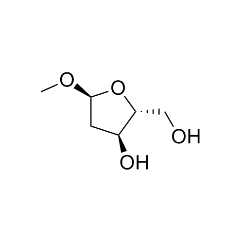 Picture of Methyl-2-deoxy-alpha-D-ribofuranoside
