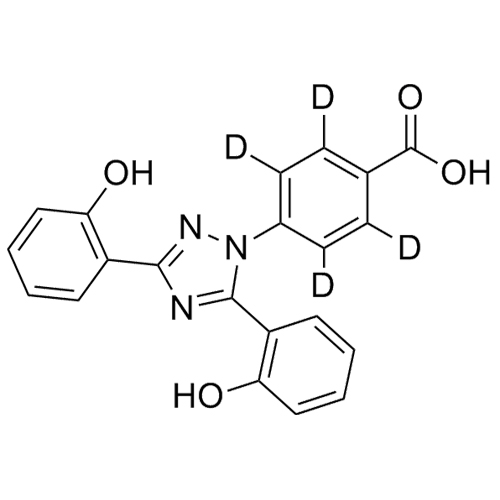 Show details for Deferasirox-d4 Picture of Deferasirox-d4