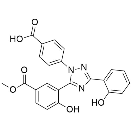 Show details for 5-Methoxycarbonyl Deferasirox Picture of 5-Methoxycarbonyl Deferasirox