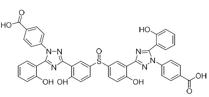 Show details for Deferasirox Sulfoxide Dimer Picture of Deferasirox Sulfoxide Dimer