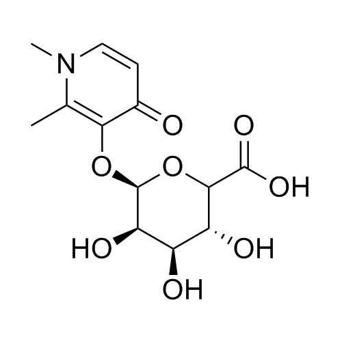 Show details for Deferiprone 3-Glucuronide Picture of Deferiprone 3-Glucuronide
