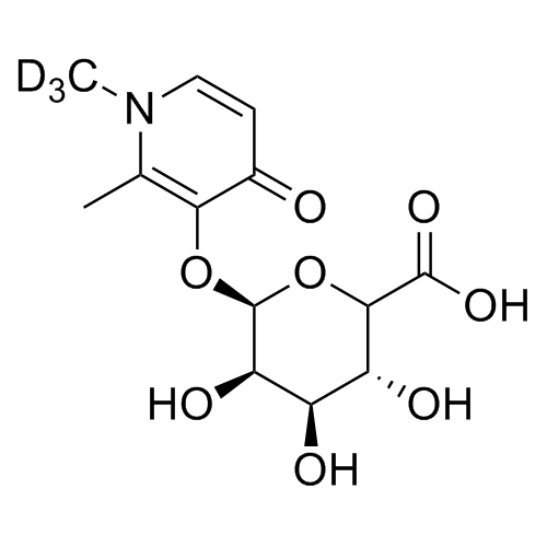 Show details for Deferiprone-d3 3-Glucuronide Picture of Deferiprone-d3 3-Glucuronide