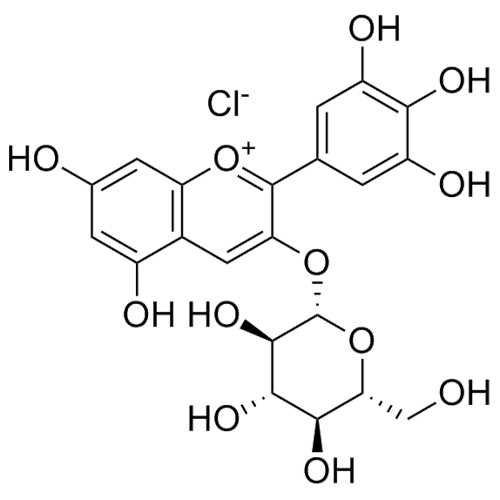 Show details for Delphinidin 3-D-Glucoside Picture of Delphinidin 3-D-Glucoside