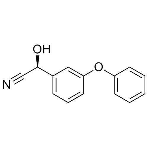 Show details for Deltamethrin Related Compound 4 ((S)-3-Phenoxybenzaldehyde Cyanohydrin) Picture of Deltamethrin Related Compound 4 ((S)-3-Phenoxybenzaldehyde Cyanohydrin)