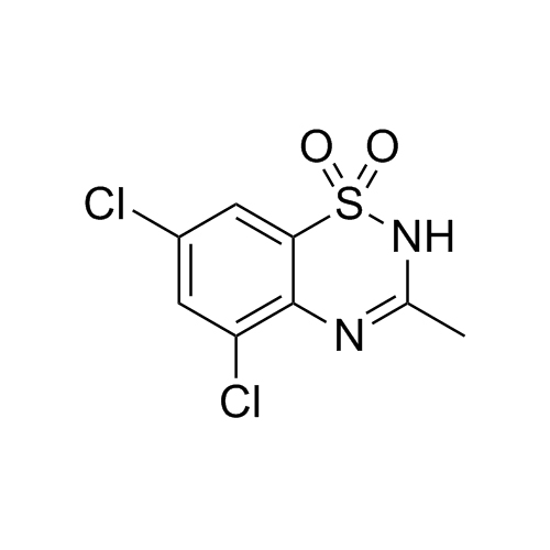 Show details for 5,7-Dichloro-3-Methyl-2H-1,2,4-Benzothiadiazine-1,1-Dioxide Picture of 5,7-Dichloro-3-Methyl-2H-1,2,4-Benzothiadiazine-1,1-Dioxide
