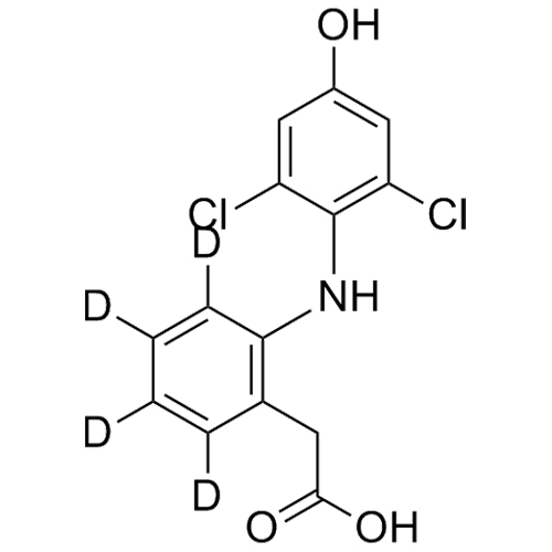 Picture of 4'-Hydroxy Diclofenac-d4