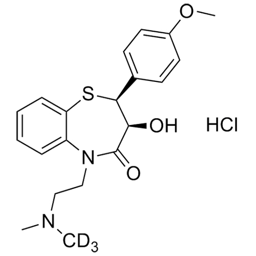 Picture of Desacetyl Diltiazem-d3 HCl