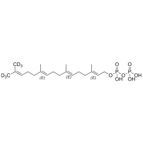 Show details for Geranylgeranyl Diphosphate-d6 Picture of Geranylgeranyl Diphosphate-d6
