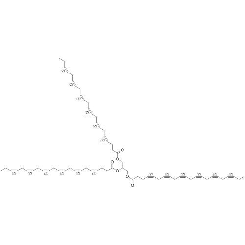 Show details for Tridocosahexaenoin Picture of Tridocosahexaenoin