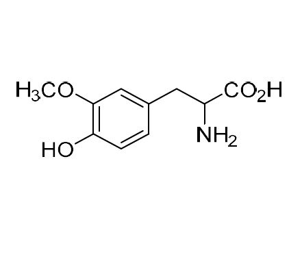 Picture of Levodopa EP Impurity C  ((DL)-3-O-Methyldopa)