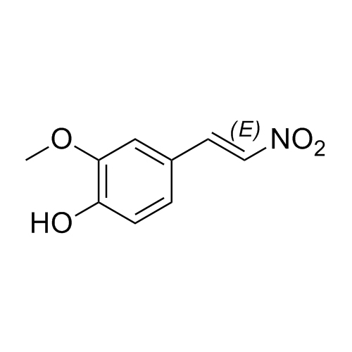 Show details for (E)-2-Methoxy-4-(2-nitrovinyl)phenol Picture of (E)-2-Methoxy-4-(2-nitrovinyl)phenol