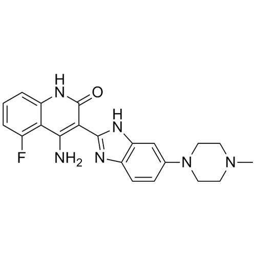 Show details for Dovitinib Picture of Dovitinib