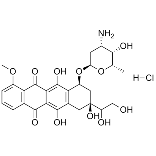 Show details for Doxorubicinol HCl (Mixture of Diasteromers) Picture of Doxorubicinol HCl (Mixture of Diasteromers)