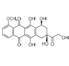 Picture of Doxorubicinone (Doxorubicin EP Impurity D; Epirubicin EP Impurity A)