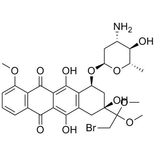 Show details for Epimer of Doxorubicin Impurity B Picture of Epimer of Doxorubicin Impurity B