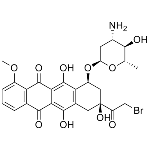 Show details for Epimer of Doxorubicin Impurity C Picture of Epimer of Doxorubicin Impurity C