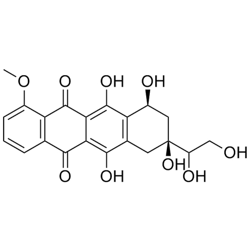 Show details for Doxorubicinolone (Mixture of Diastereomers) Picture of Doxorubicinolone (Mixture of Diastereomers)