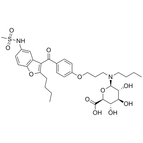 Picture of N-Debutyl Dronedarone-D-Glucuronide