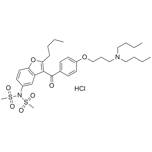 Picture of Dronedarone Hydrochloride Impurity B HCl