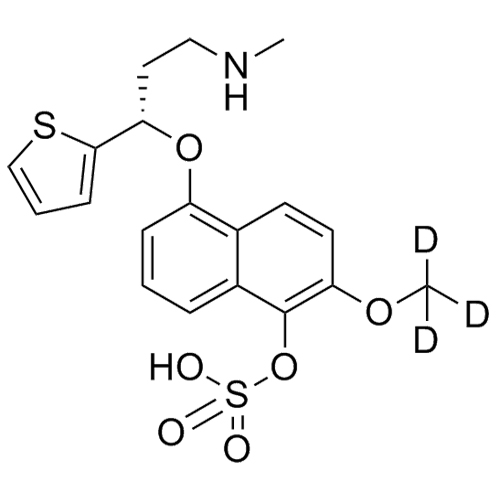Picture of 5-Hydroxy-6-Methoxy Duloxetine Sulfate-D3