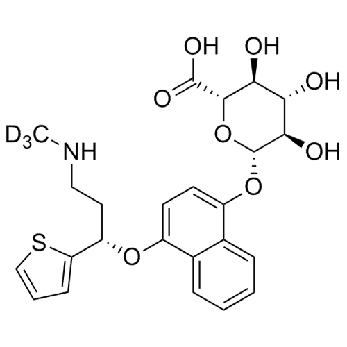 Picture of 4-Hydroxy Duloxetine-d3 beta-D-Glucuronide