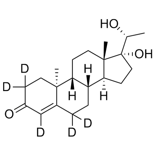 Picture of 17-alfa,20-beta-Dihydroxy Progesterone-d5