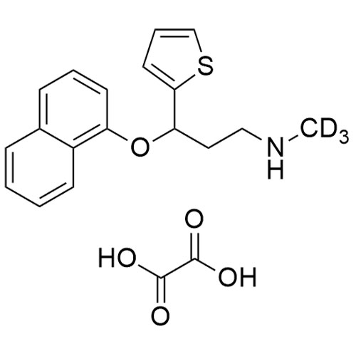 Picture of rac-Duloxetine-d3 Oxolate