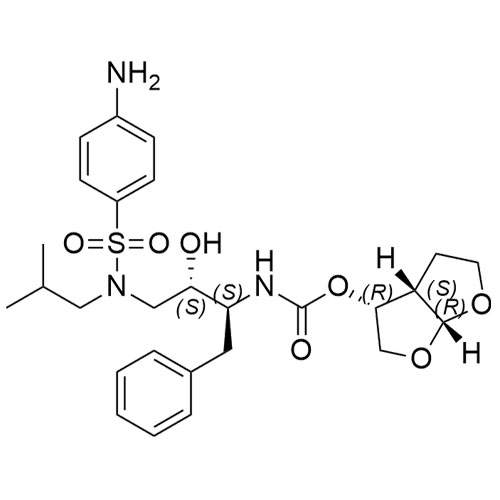 Show details for (1S,2S)(3R,3aS,6aR) - Darunavir Stereoisomer Picture of (1S,2S)(3R,3aS,6aR) - Darunavir Stereoisomer