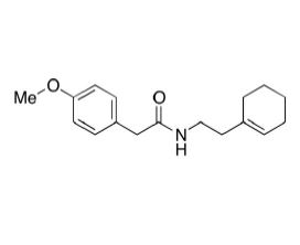 Picture of N-[2-(1-Cyclohexen-1-yl)ethyl]-4-methoxybenzeneacetamide