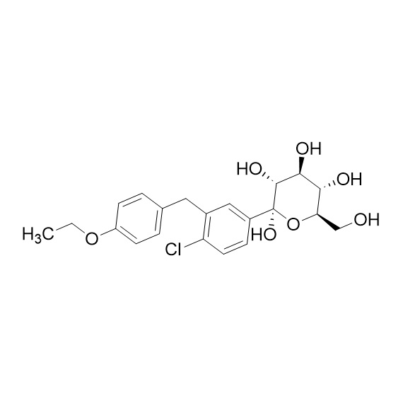 Show details for Dapagliflozin Hydroxy Impurity Picture of Dapagliflozin Hydroxy Impurity