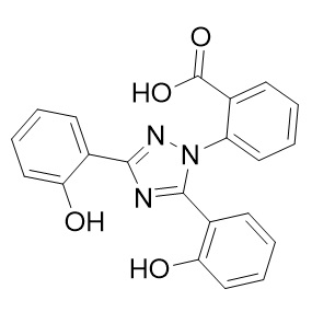 Show details for Deferasirox BP Impurity C (Deferasirox Ortho Isomer) Picture of Deferasirox BP Impurity C (Deferasirox Ortho Isomer)