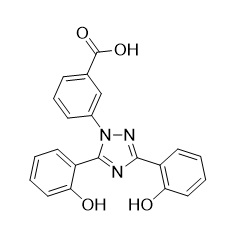 Show details for Deferasirox BP Impurity D (Deferasirox Meta Isomer) Picture of Deferasirox BP Impurity D (Deferasirox Meta Isomer)