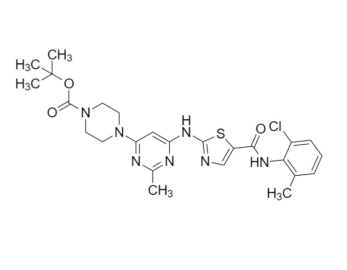 Show details for Dasatinib N-Boc-N-deshydroxyethyl Picture of Dasatinib N-Boc-N-deshydroxyethyl