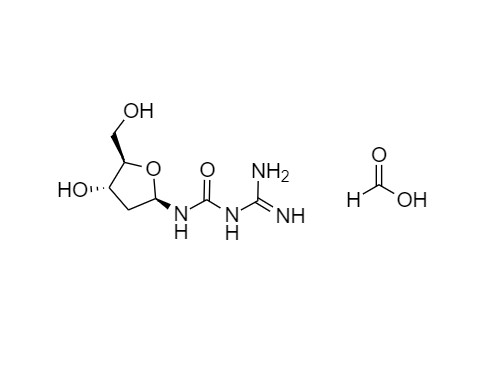 Show details for Decitabine Deformyl Impurity (RSR Isomer) Formate Salt Picture of Decitabine Deformyl Impurity (RSR Isomer) Formate Salt