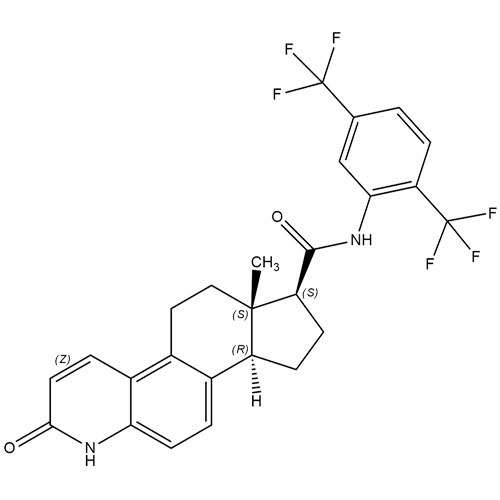 Picture of Desmethyl-6,8,10-triene Dutasteride