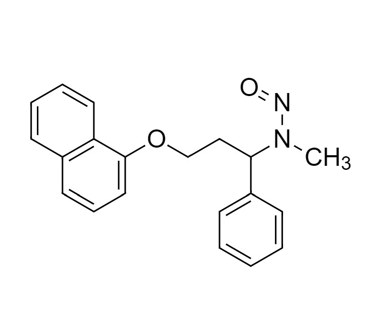 Show details for N-Nitroso-N-Desmethyl Dapoxetine Picture of N-Nitroso-N-Desmethyl Dapoxetine