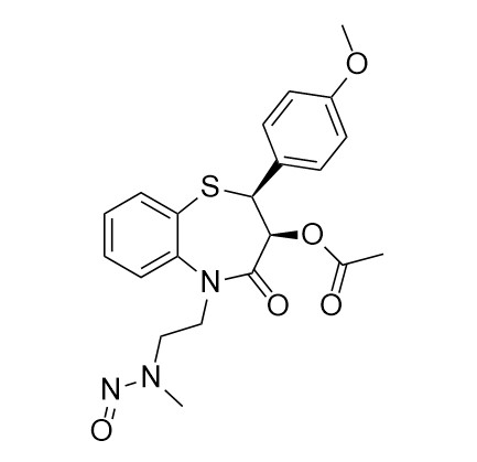 Picture of N-desmethyl N-nitroso Diltiazem