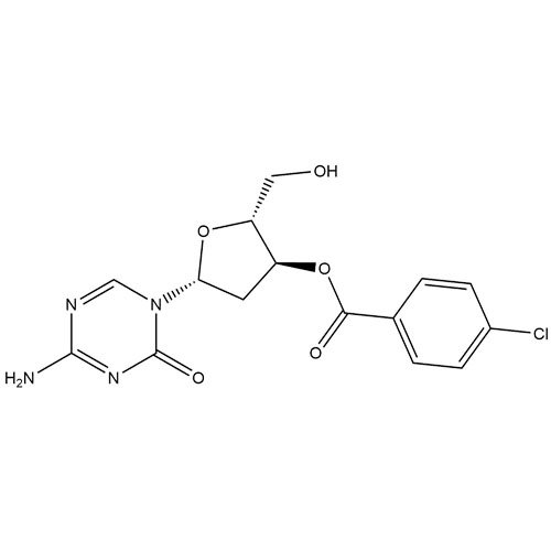 Picture of p-Chlorobenzoyl Decitabine Beta