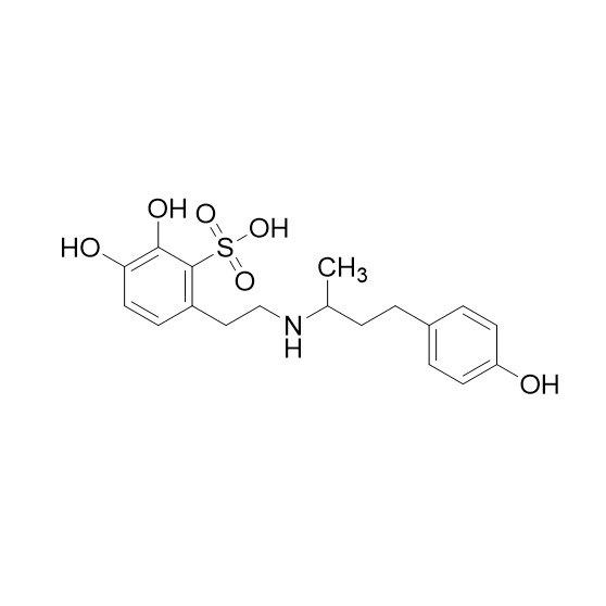 Picture of Dobutamine 2,3-Dihydroxy-6 Benzoic Acid Impurity