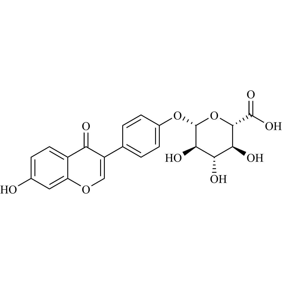 Picture of Daidzein 4'-beta-D-Glucuronide