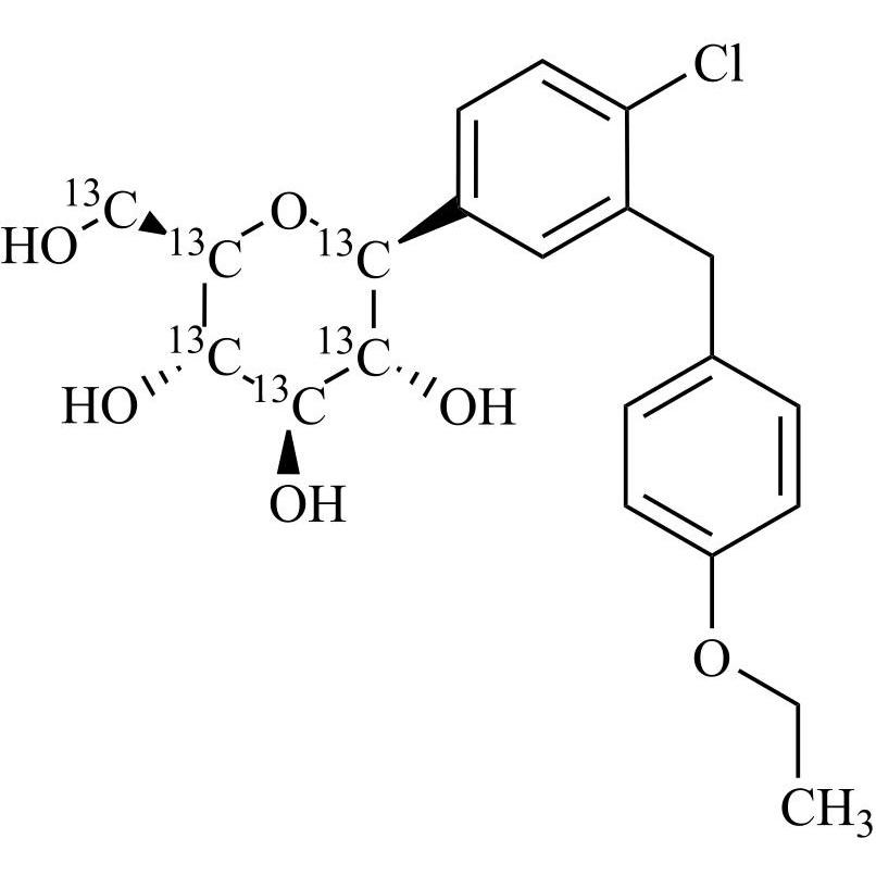 Picture of Dapagliflozin-13C6 (Glucitol-13C6)